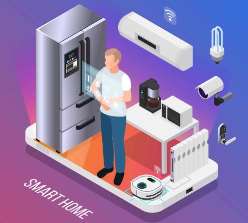 IOT Isometric Composition